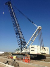 CC1500 with jib for modular construction project - Sask - DLB Cranes (6)